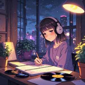 Wisteria Dusk Lo-Fi - Lofi Beats for Work