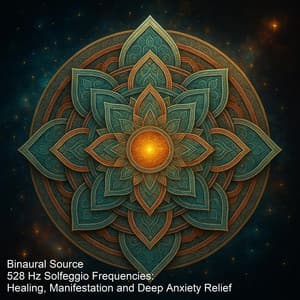 528 Hz Solfeggio Frequencies: Healing, Manifestation and Deep Anxiety Relief - Sacred Solfeggio Frequencies