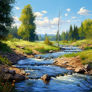 Nature's Tranquil Waters: Binaural Sleep Serenity - Binaural Source