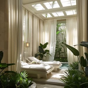 Caricias Reconfortantes: Música Para La Tranquilidad Del Masaje - Balneario y Relajación