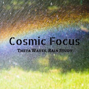 Cosmic Focus: Theta Waves, Rain Study - Music for Focus Classics