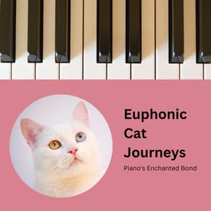 Euphonic Cat Journeys: Piano's Enchanted Bond - Relaxing Piano