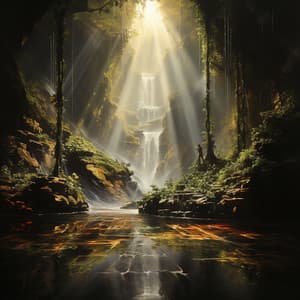 Sueños En Cascada: Ondas Musicales Del Sueño - Mujer Térmica