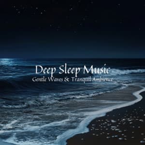 Deep Sleep Music Gentle Waves & Tranquil Ambience - Ocean Waves for Deep Sleep