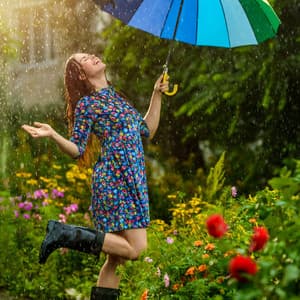 Raindrop Serenity: Theta Waves, Rain - Sonotherapy