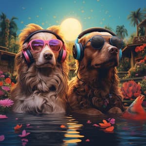 Music for Stress Relief: Flowing River's Doggy Glee - I See Rainbows