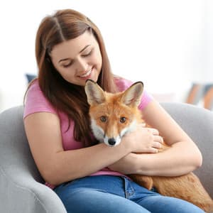 Lunar Furriends: Serene Lofi Nighttime Pet Companionship - Lofi Quality Content