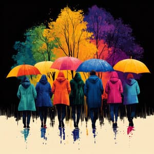 Night Rain - Rainforest Sounds