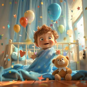 Notas Juguetonas: Música Alegre Para Bebés - Canción para niños pequeños