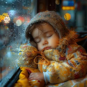 Lluvia Binaural Y Truenos Suaves Para La Calma Del Bebé - Canciones De Cuna Para Dormir Bebes