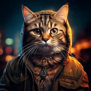 Serene Relaxation: Hip Hop Beats for Cats - Lofi University