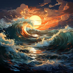 Relajación En El Mar: Calma Oceánica Binaural - Música de Ondas Cerebrales Alfa