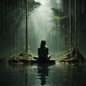 Teclas De Piano Hacia La Serenidad: Sendero De Yoga Lluvioso Hacia La Felicidad - Ciudad de la nube