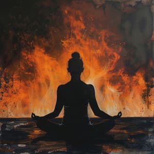 Ambientación De Fuego Binaural Para Un Sueño Profundo - Estrella del sueño