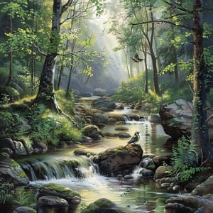 Aves Binaurales Junto A Arroyos Murmurantes: Concierto De La Naturaleza - 92 96 Hz - Esculturas sonoras colectivas