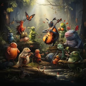 Los Insectos De La Naturaleza En Armonía Emplumada - Alivio tranquilo del estrés