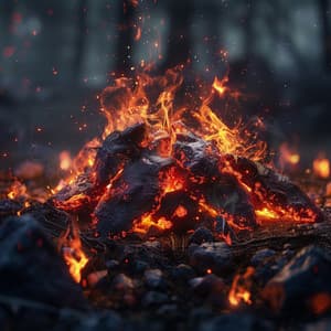 Binaural Fire Relaxation: Calming Flames Sounds - Relaxxium