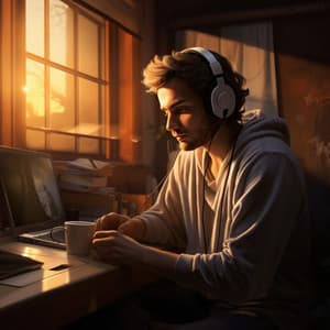 Productividad Eterna: Olas Oceánicas Armónicas - Naturaleza Sonidos