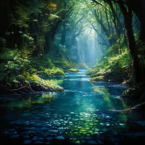 Waterfall Harmony: Cascading Tunes - Nature's Noise