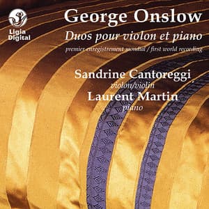 Onslow: Duos pour piano et violon - George Onslow