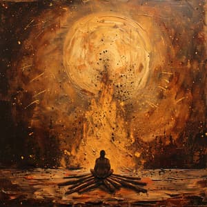 Ambiente De Spa De Fuego: Sonidos Reconfortantes Para Bienestar - Espacio vacio