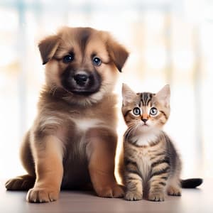 Patitas En Paz: Sonidos Calmantes Para Mascotas - Música de mesa para sentirse bien durante la cena