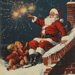 Ember Rhythms: A Festive Glow - Christmas Lullabies