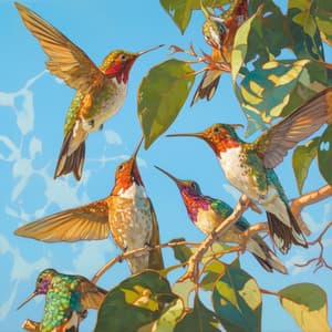 Skogs Oas Ljudlandskap - Bird Song Lullabies