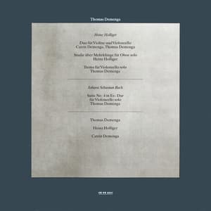 Heinz Holliger / J.S. Bach - Thomas Demenga