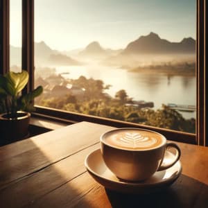 Pause café du matin - Café Chill Jazz Fond