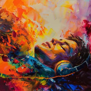 Sleep Under Fire Sky: Serene Music - Sleep Sounds