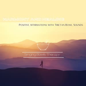 Harmony and Healing: Positive Affirmations with Tibetan Bowl Sounds - Singing Bowls Therapy