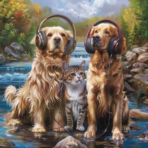 River Pets: Gentle Waves of Play - World Pet Music