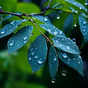 Rainy Reverie: Nature's Soothing Downpour - Soothing Air