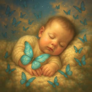 Butterfly Magical Lullaby for Baby Bedtime Routine - Baby Lullaby Academy