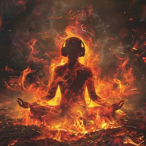 Fire Meditation: Serene Embrace - Flute Meditation