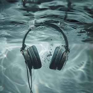 Stream's Gentle Melody: Soft Water Sounds - Binaural Beats Sleep Tones