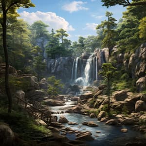 Flow of Focus: Waterfall Sounds for Work - A Minute Concentration