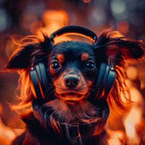 Fire's Melody for Dogs: Soothing Sounds for Canines - Dog Relaxation