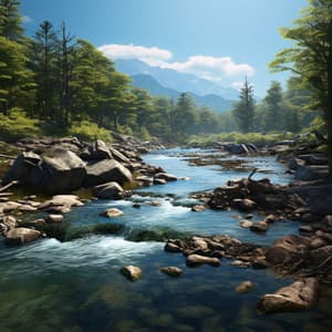 River Massage Ambiance: Soothing Water Tones - Relaxing Spa Music Zone