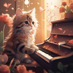 Piano Music: Cats Graceful Whiskers - Relaxing My Ktiten