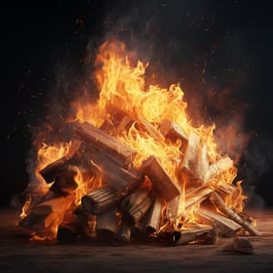 Workplace Warmth: Fireside Motivation Tunes - Intentional Vibes