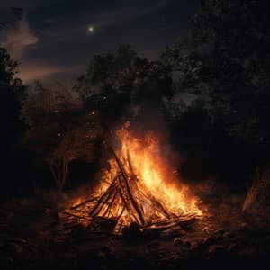 Bajo Las Estrellas Y Fuego: Música Relajante A La Luz Del Fuego - Sonidos de la naturaleza báltica