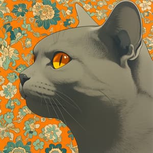 ベルベットの肉球宮殿：威厳ある猫の極楽浄土 - Cat Music