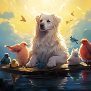 Paw Paddling Melodies: Ocean Music for Pets' Relaxation - Subliminal Healing Group