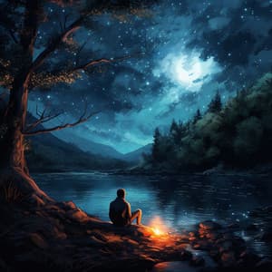 Crackling Fire's Streamside Serenity for Relaxation - Nature Sounds Like Freedom