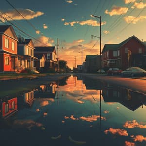 Harmonic Echoes: Lofi Reflections - Restful Night Lofi