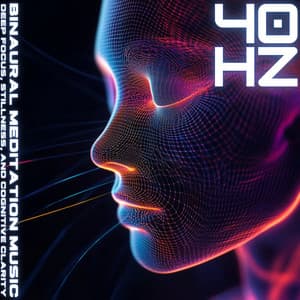 40 Hz Binaural Meditation Music – Deep Focus, Stillness, and Cognitive Clarity - Meditation Music