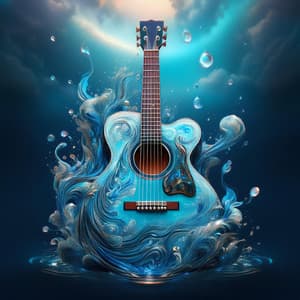 Creek Calm: Meditation Guitar and Water Sounds - Guitar Relaxing Songs