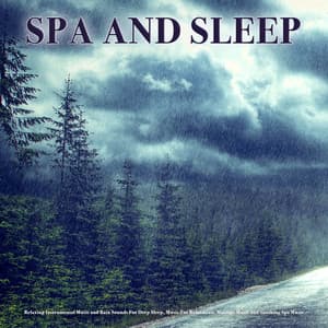 Spa and Sleep: Relaxing Instrumental Music and Rain Sounds For Deep Sleep, Music For Relaxation, Massage Music and Soothing Spa Music - Rain for Deep Sleep